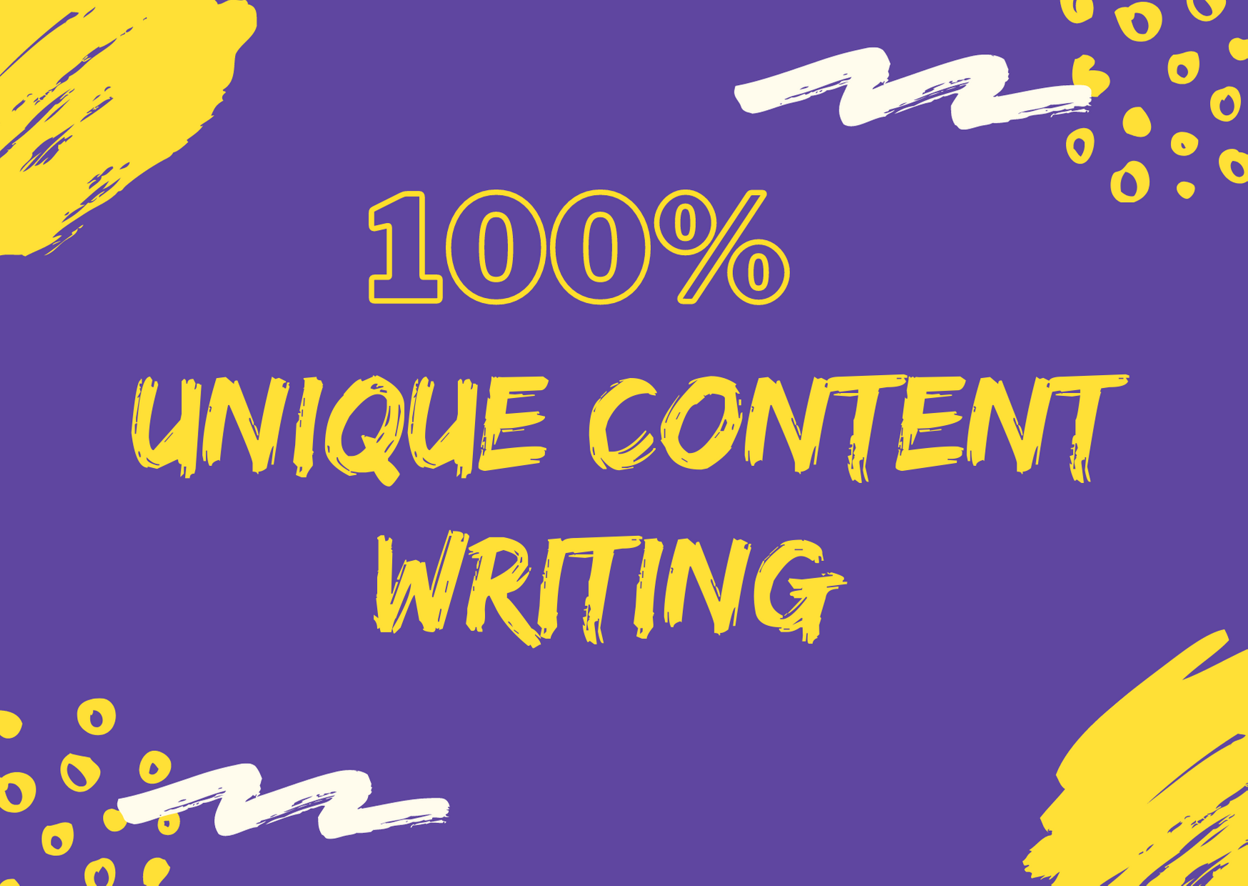 I will write unique content & 1000+ words article...