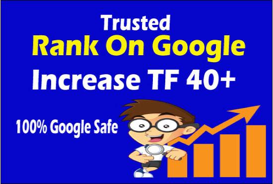 increase trust flow up to 30 with SEO white hat backl...