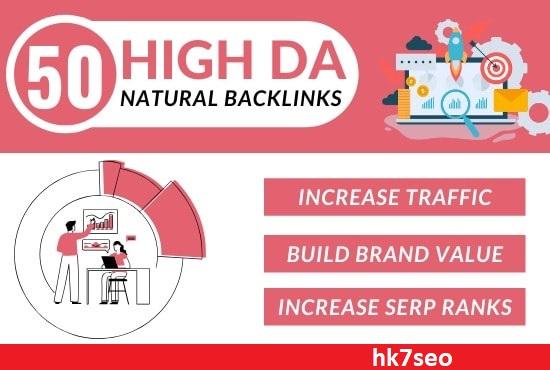 I will make high da DOFOLLOW SEO BACKLINKS or google ...