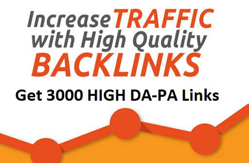 3000 HIGH Quality DA-PA Links For Boosting Ranking in...
