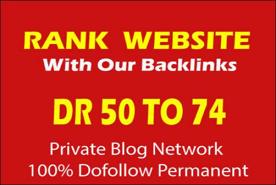 i'll increase Ahref domain rating DR 50 plus guarante...