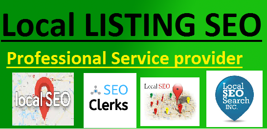 I will do provide 40 local listings seo for your loca...