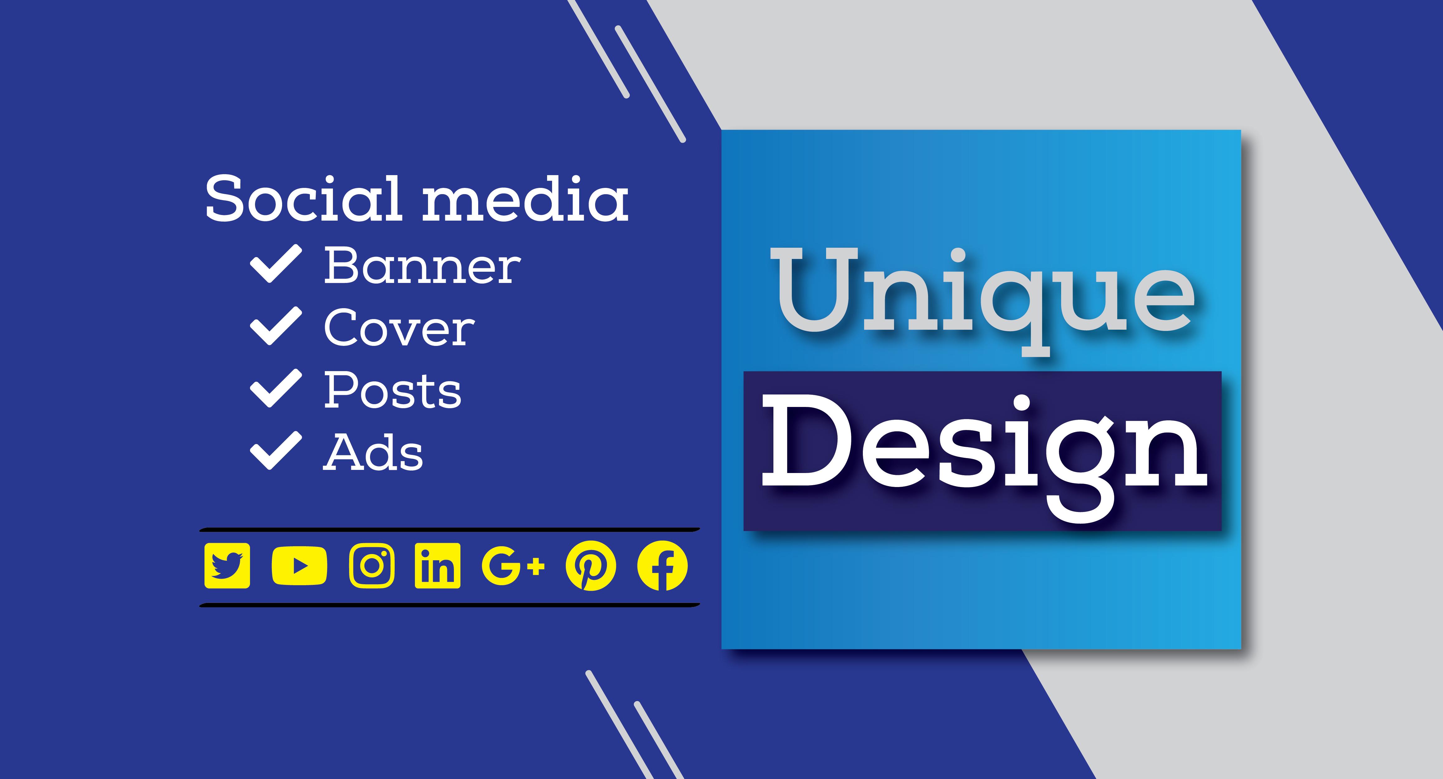 I will Create and Design any Social Media Post and Co...
