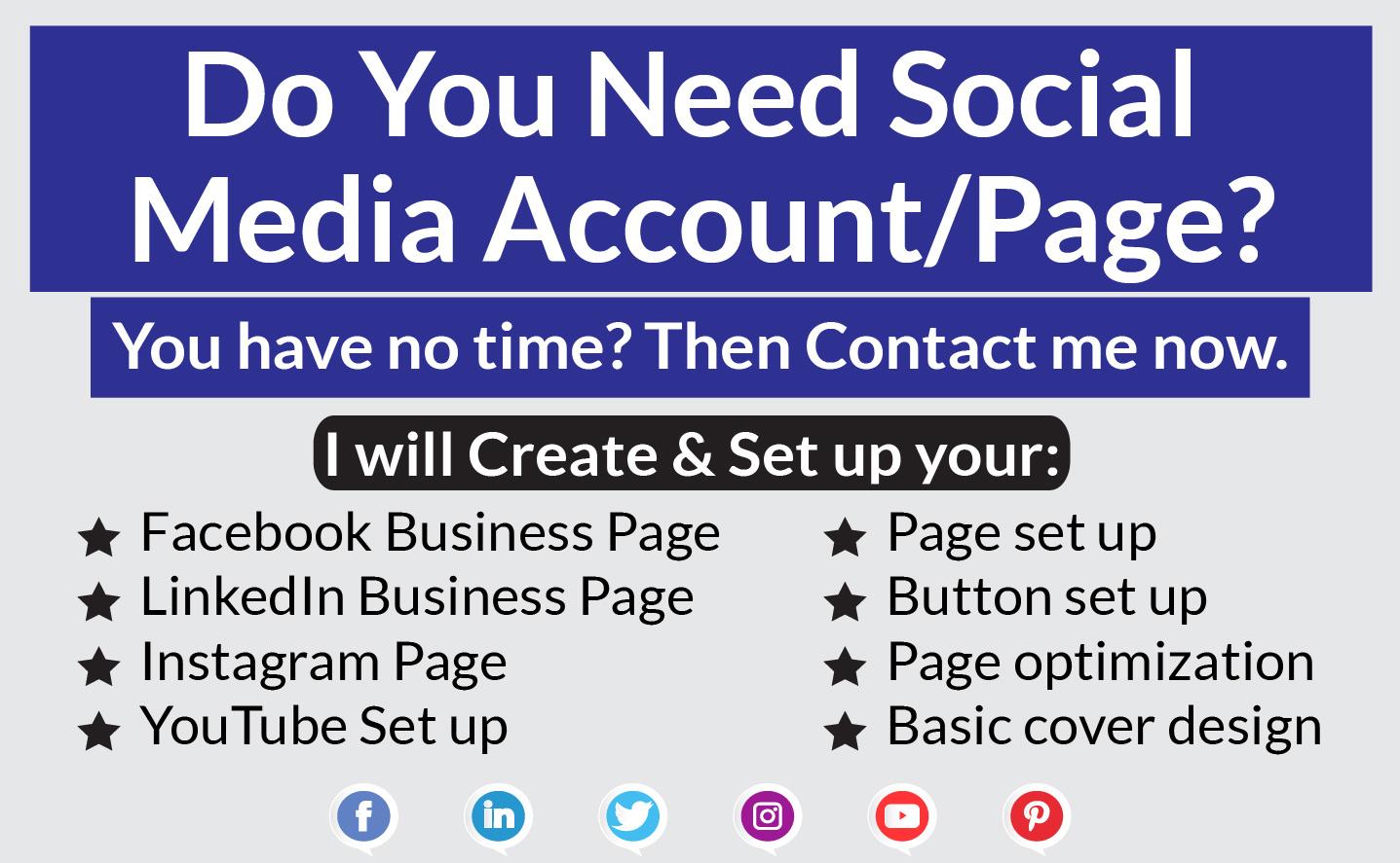 create impressive and seo optimized facebook business...