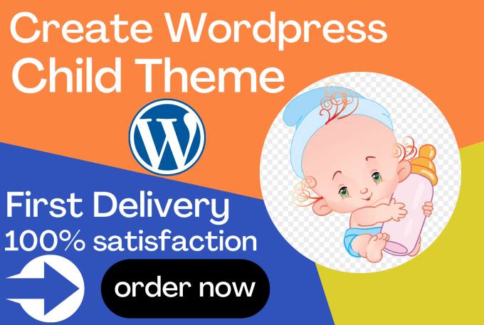 Create child theme wordpress website with plugin in 6...