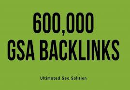 I Will do Provide 600,000 Gsa, Ser, Backlinks For R...