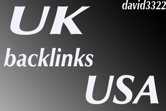 create 50 uk usa high quality seo backlinks