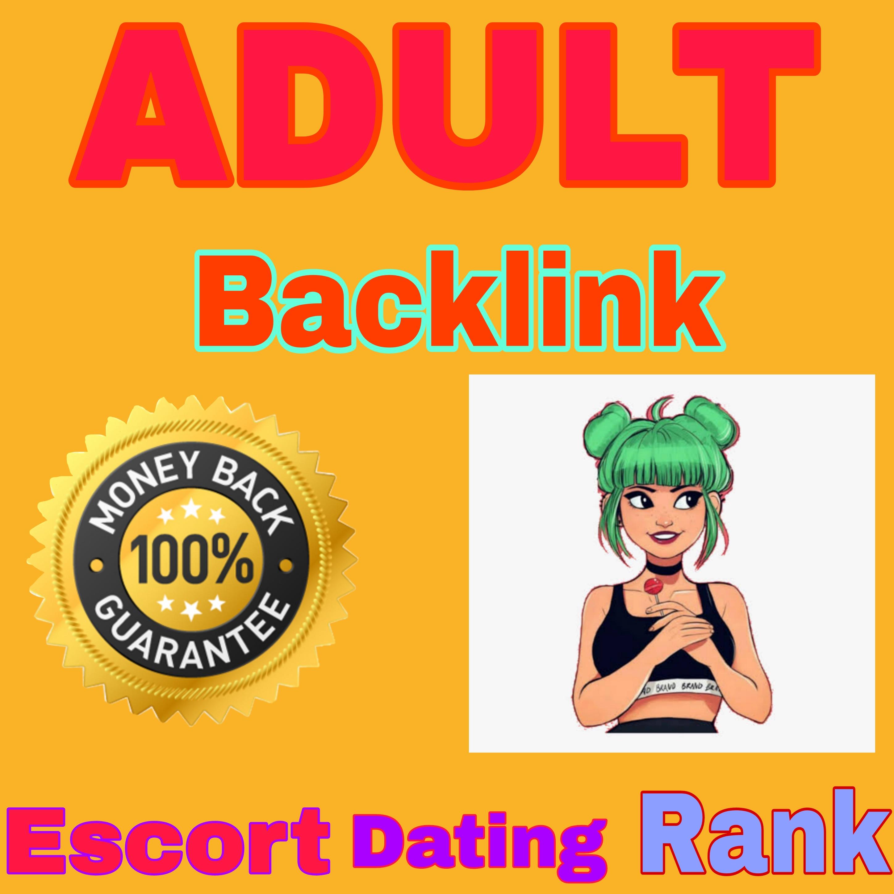 18+ 300+ High Authority Backlinks For Adult site/Esco...