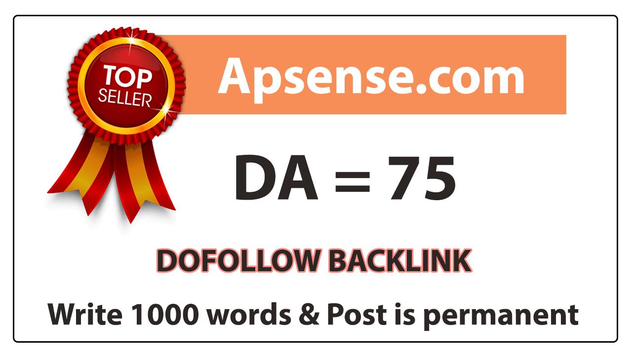 Write and Publish a High Quality Guest Post on APSENS...