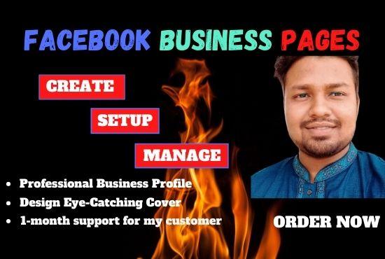I Will Create, Setup and Manage Your Facebook Busine...