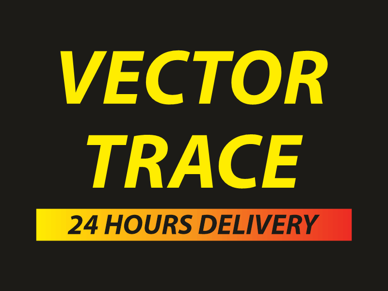 I will vector trace, vectorize, convert logo to vec...