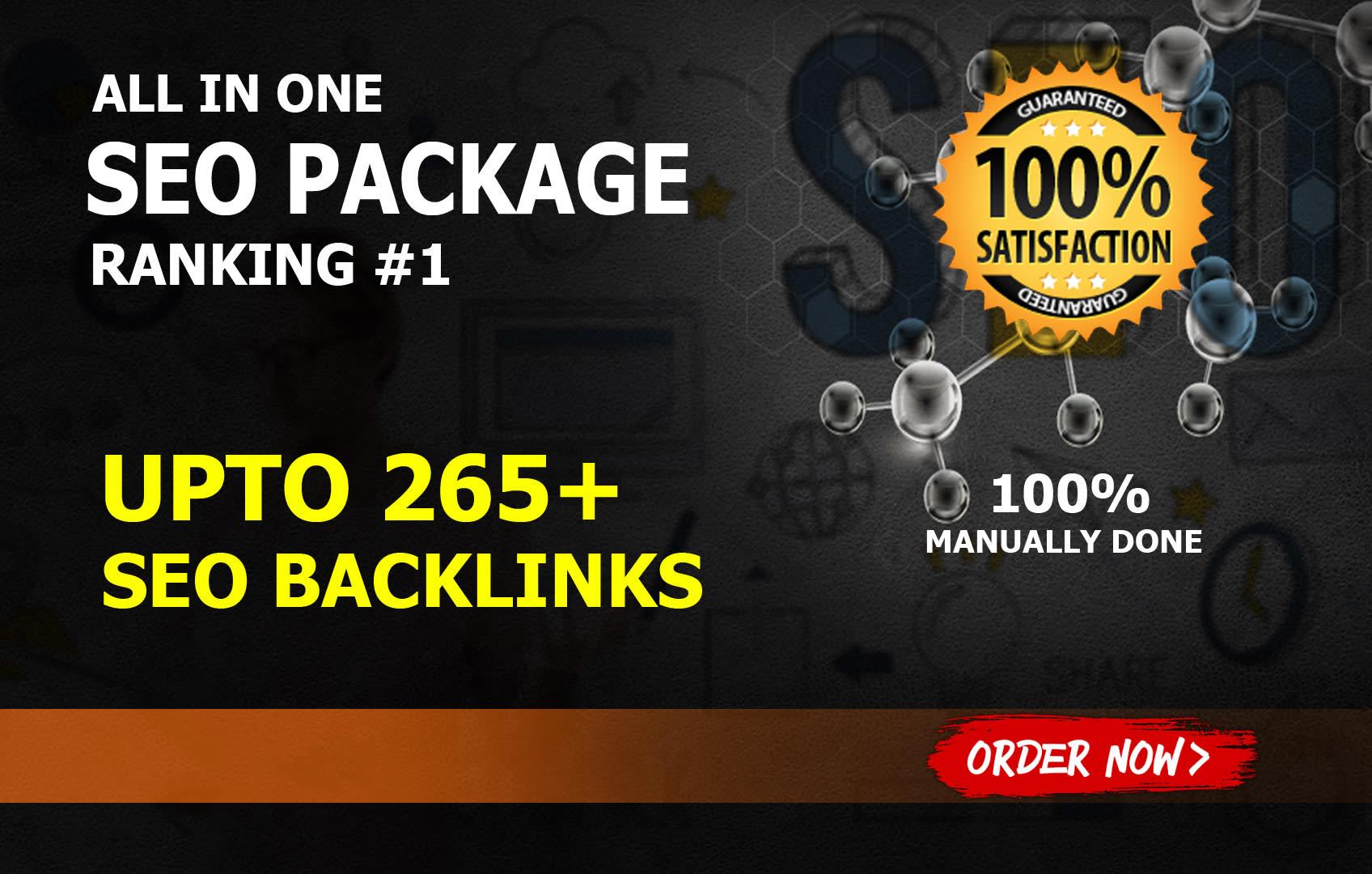 265 SEO backlinks to boost your google ranking