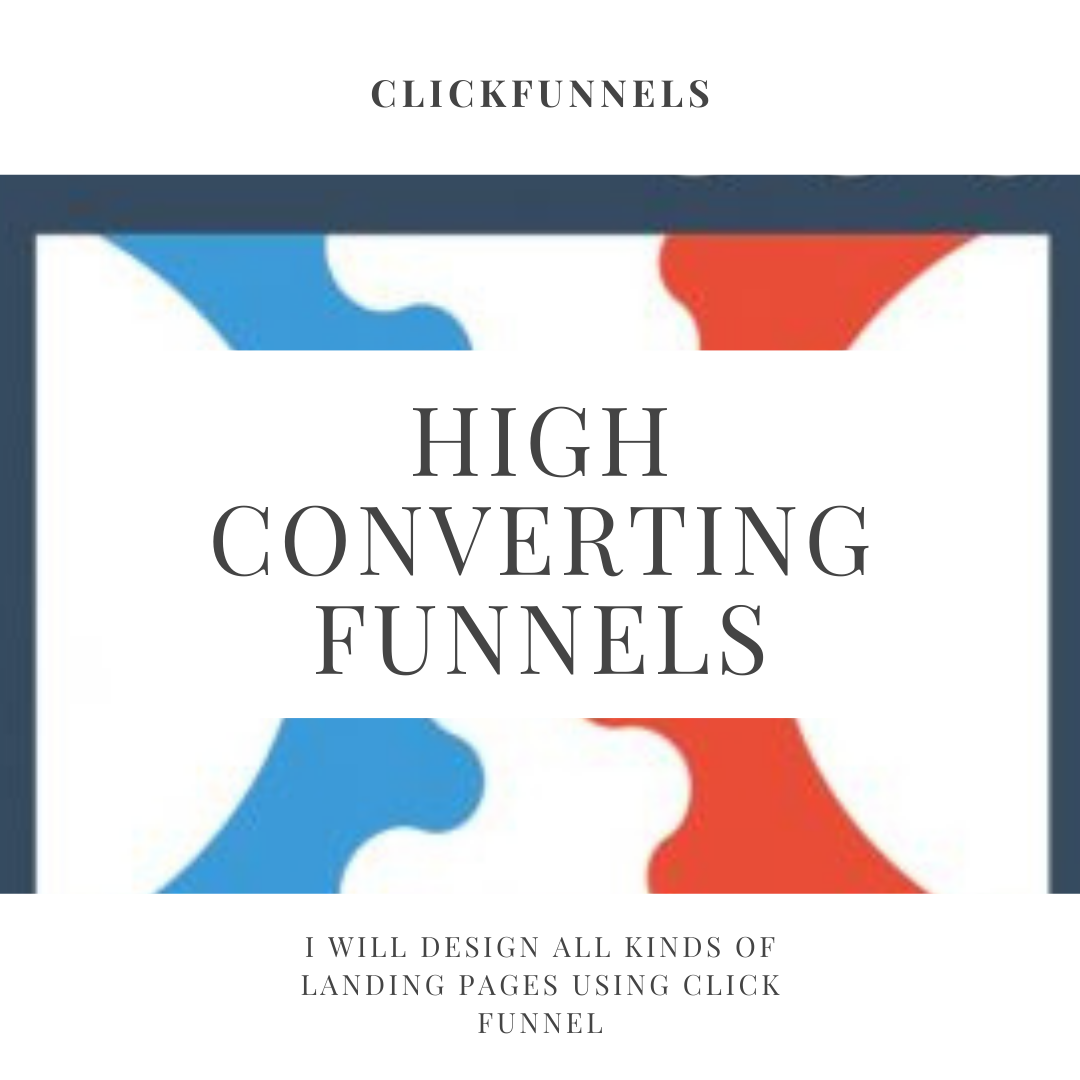 I will setup click funnels landing and sales funnel i...