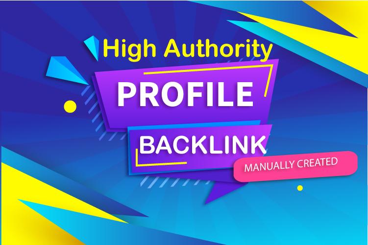 I Will Do 100 High Authority DA & PA Profile Crea...