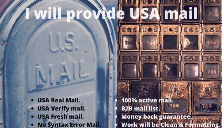 we will provide USA 25k real estate agents and shaved...