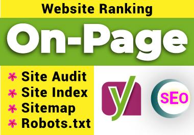 I will WordPress Optimize On-Page SEO service for you...