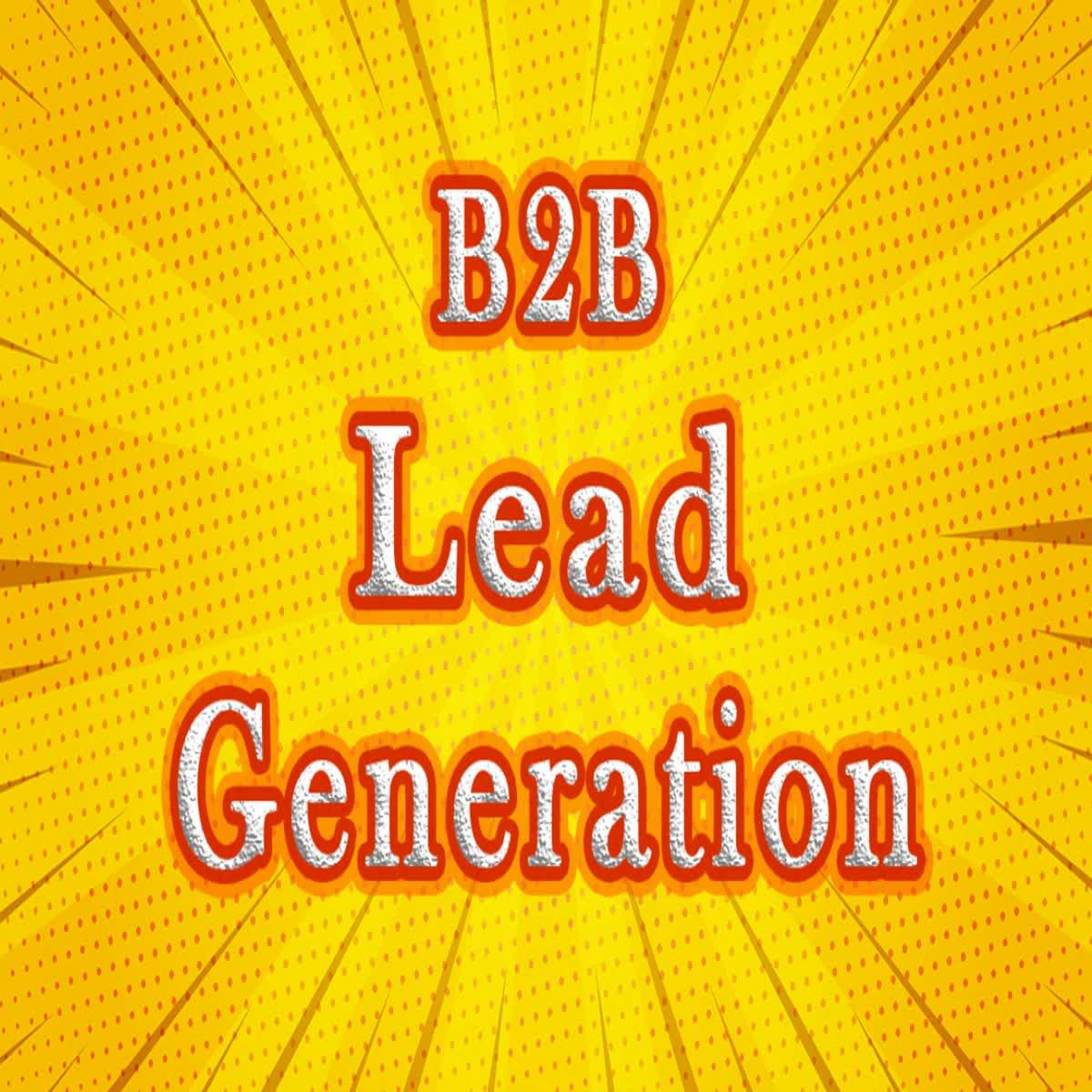50 B2B Lead Generation from Linkedin & Web Resear...