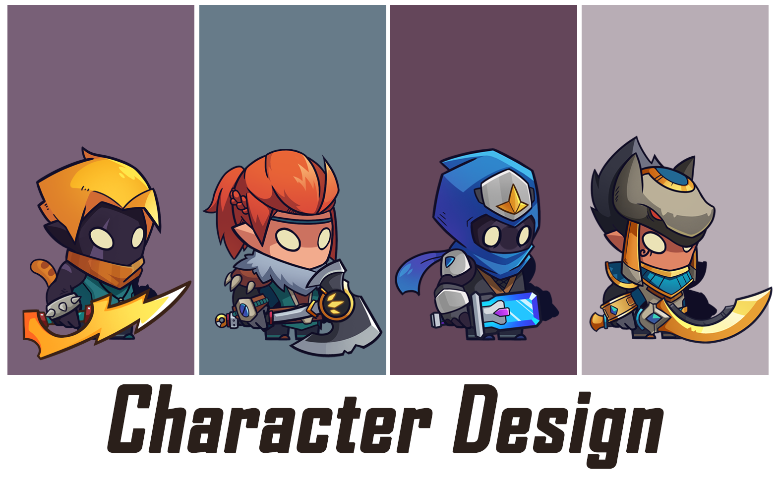 Design character, MASCOT cartoon & concpet art