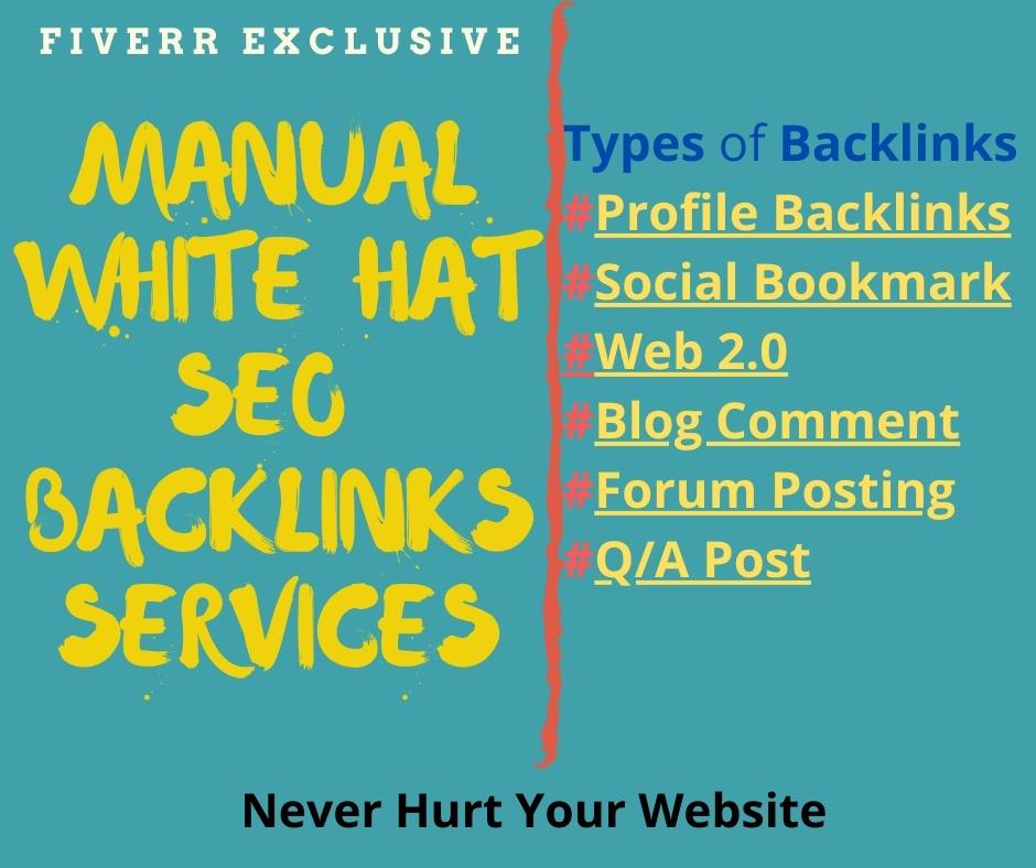 I will do high da manual high quality seo dofollow ba...