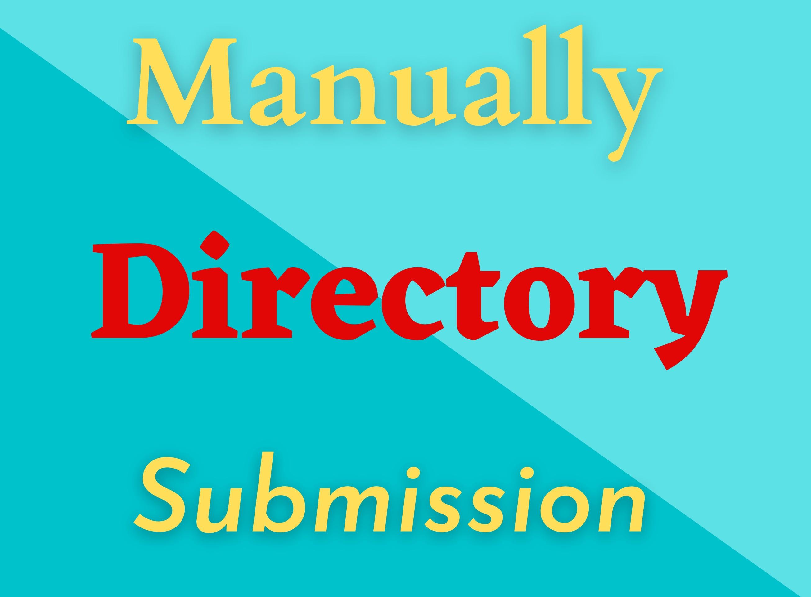 I will Provide 100 Niche Relevant Directory Submissio...