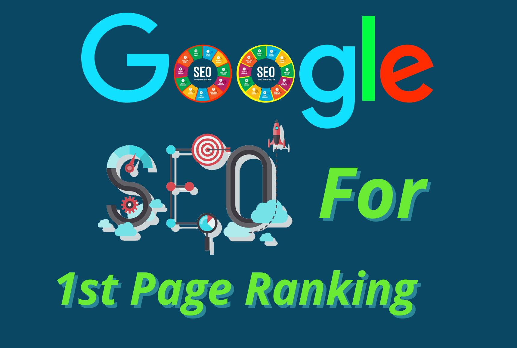 I Will Offer Your Website Guaranteed 1st Page Rank on...