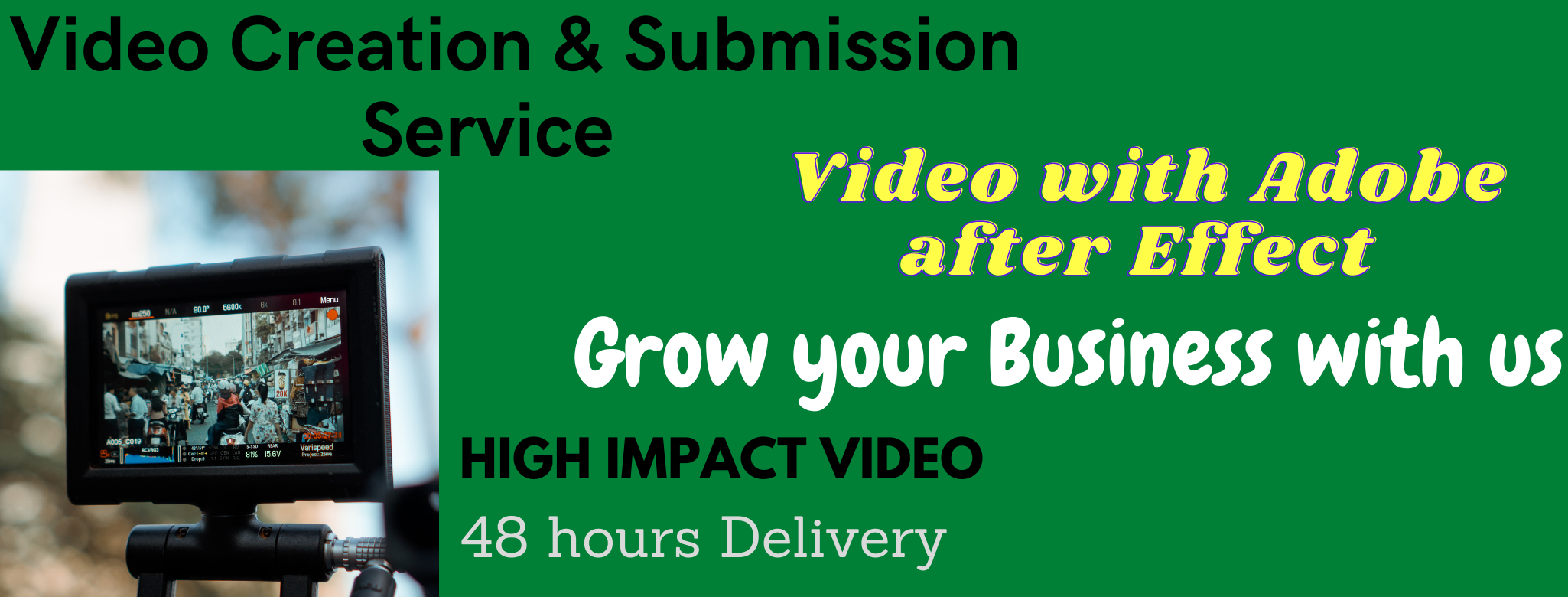 I will provide video creation and video submission on...