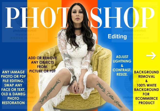 i will create Adobe photoshop editing and image retou...