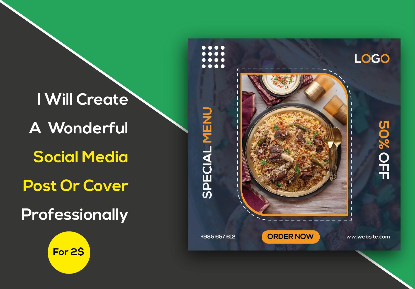 I Will Create a Gorgeous Social Media Post or Cover P...