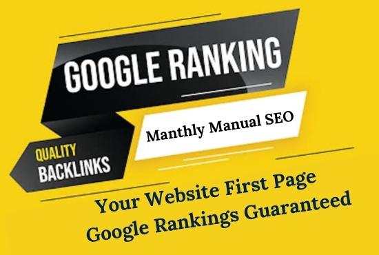 I will do high authority backlinks white hat link bui...