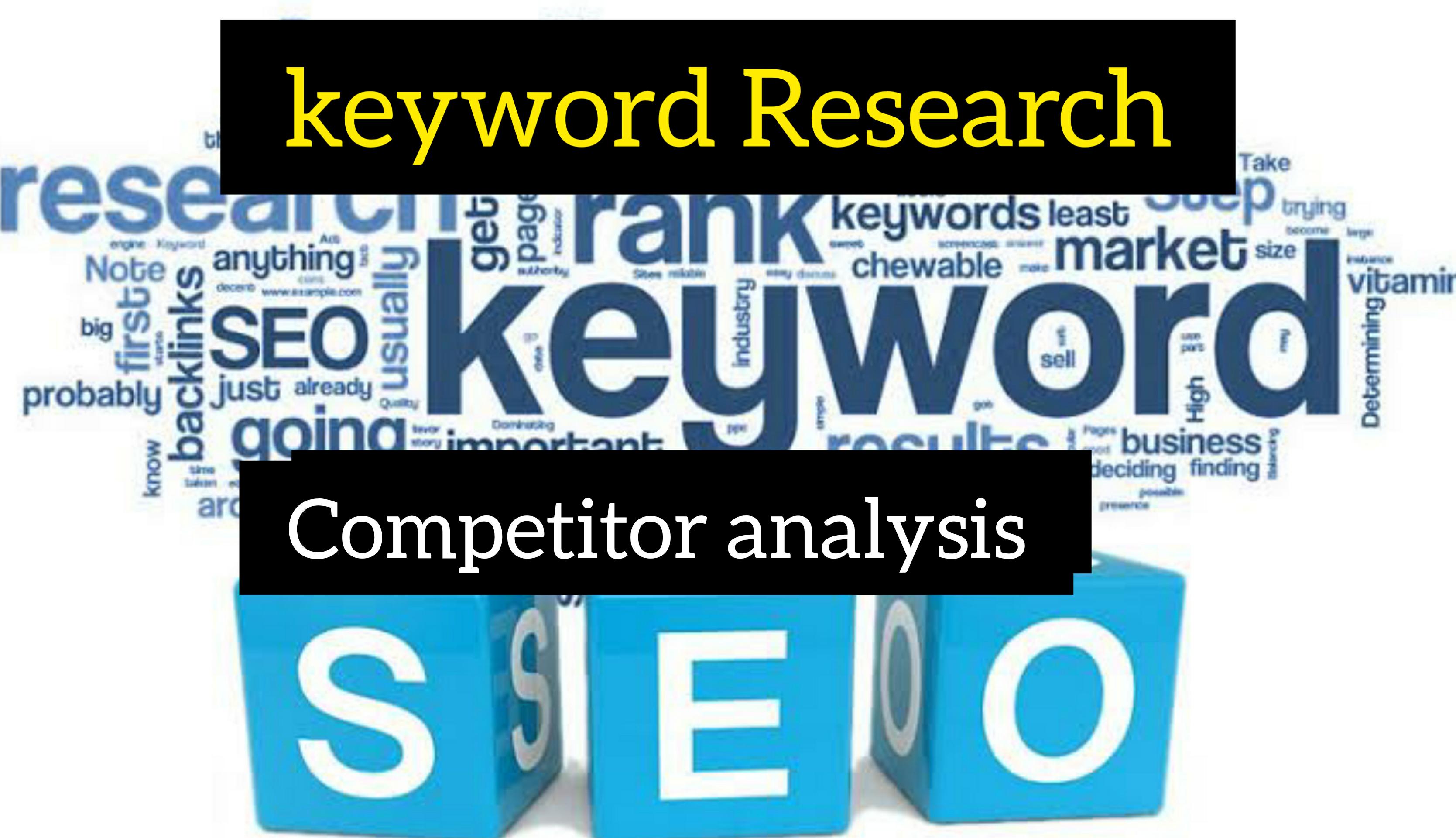 I will do the excellent 20 SEO keyword research and 1...