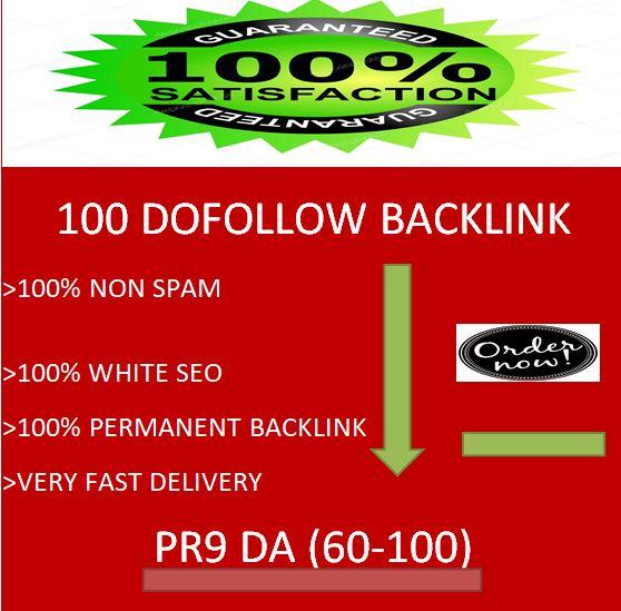 i will provide 100 dofollow backlink with PR9 & D...