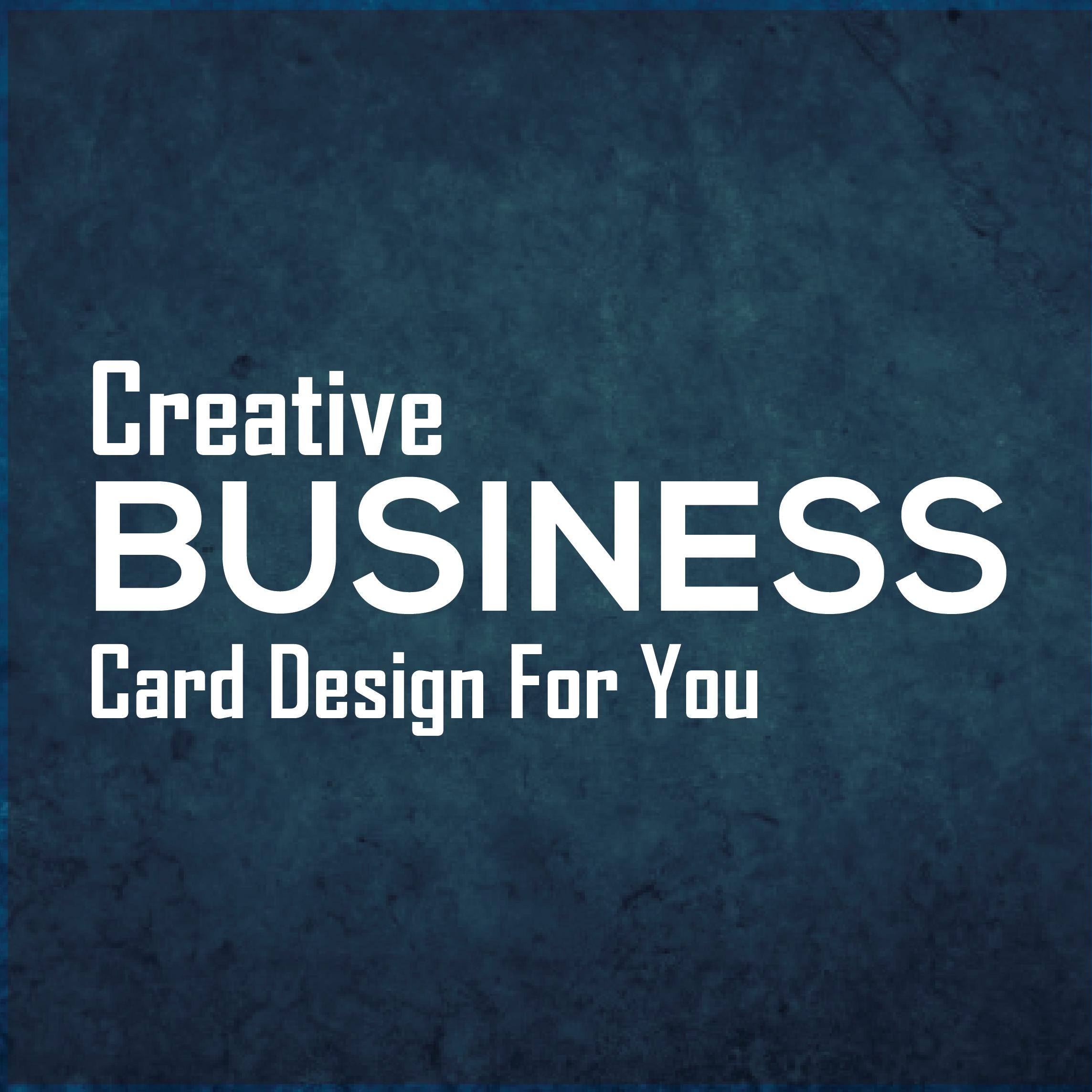 I will design attractive business card for your busin...