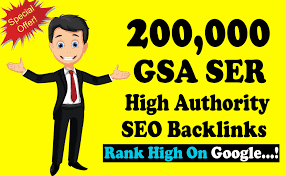 I will build 2,00000 gsa dofollow backlinks for googl...
