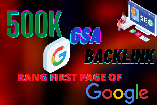I will do making 500k high quality SEO backlinks