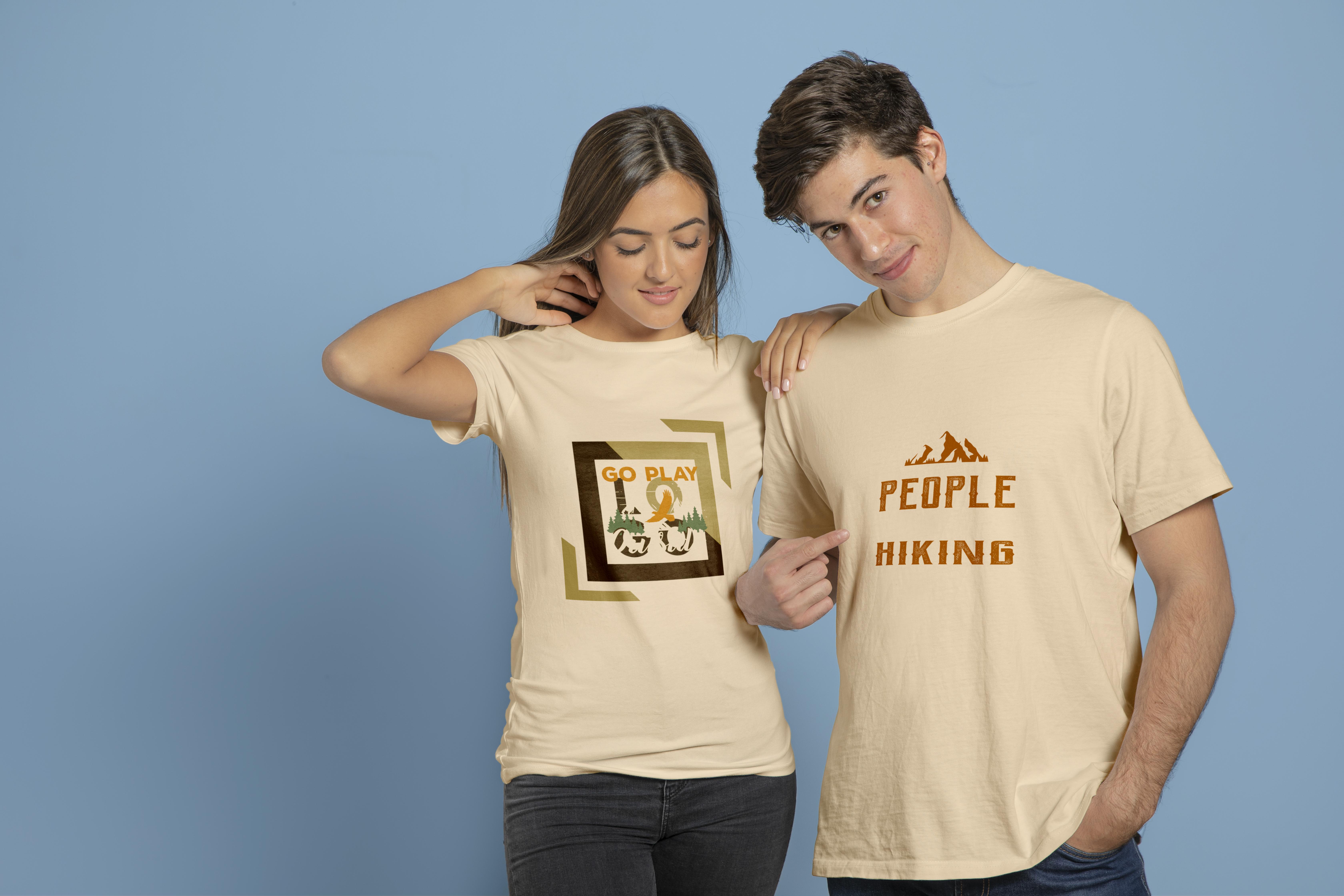 I will make 5 HD t-shirt or website mockup with with ...