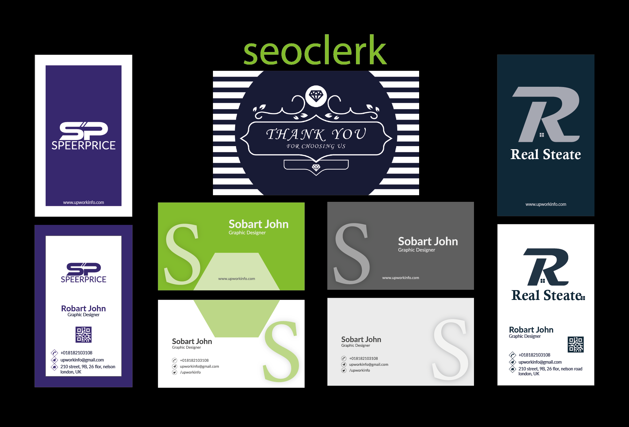 I will do professional Simple, Modern & Luxury b...