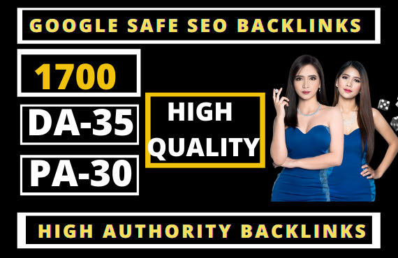 1700+ Permanent Backlinks Web2.0 with High TF/CF/DA-4...