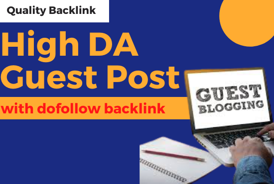 publish your niche, guest post on high DA sites