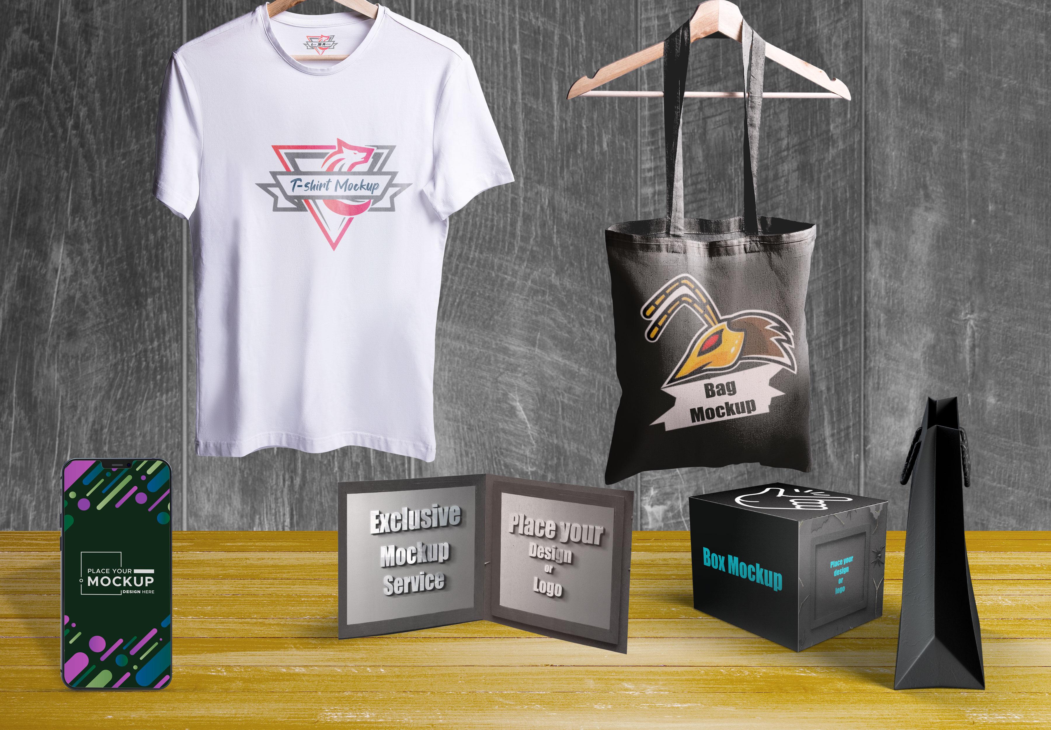 I will create eye catchy and realistic mockup for you...