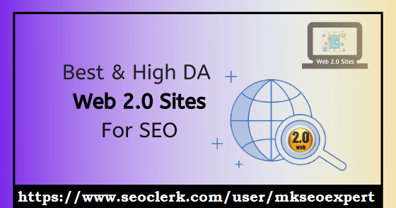 Create 560 Web 2.0 High Authority backlinks for googl...