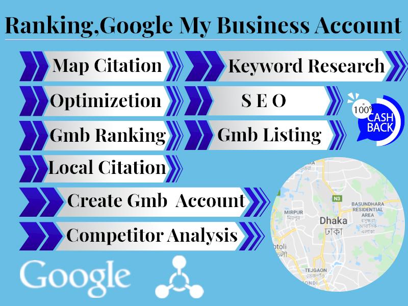I will do create, optimize, rank and google my busi...