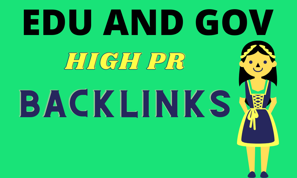 Provide 20 Edu/GOV high quality backlinks improves SE...