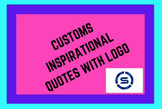 I will create Customized inspirational, motivational...