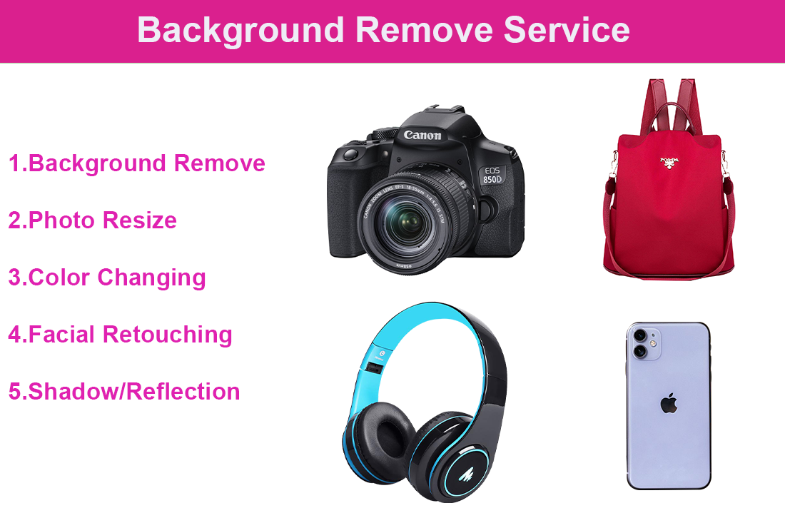 I will remove background from 5 images within 4hours ...