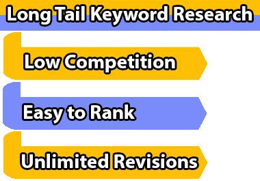 I will do 50 long tail keyword research for your webs...