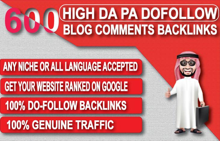 I will provide 250 dofollow blog comments seo backlin...