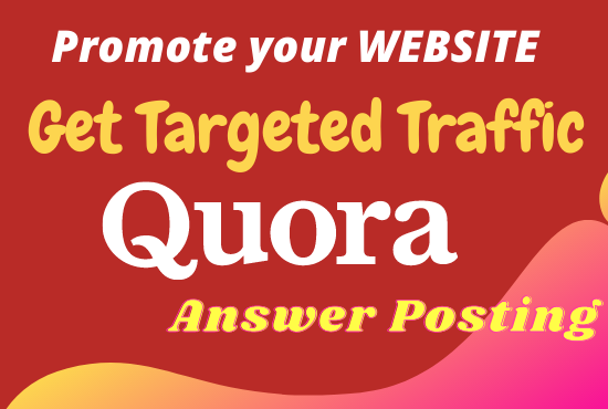 Promote your website 15 Niche Relevant Quora Answers ...