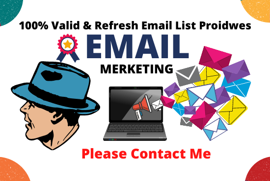 I will collect 1k verified email & all email list...
