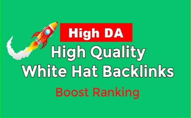 Build High Authority Backlinks to Boost your Ranking