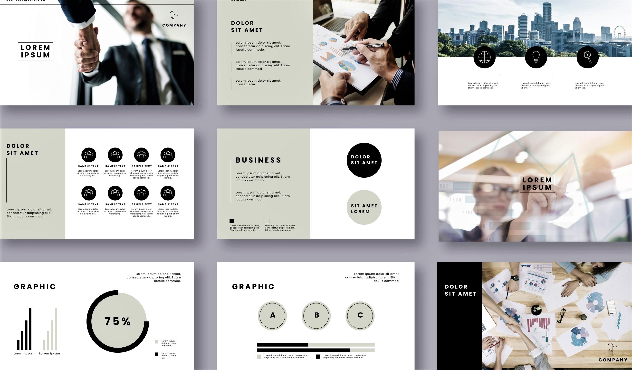 I will design professional and modern powerpoint pres...